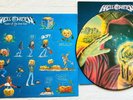 HELLOWEEN . seven keys PICTURE LP +  STICKER 1988   Sodom Celtic Frost