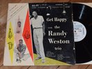 Randy Weston Trio Get Happy 1st DG Riverside lp Rare jazz