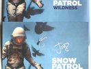 SNOW PATROL - WILDNESS SEALED BLUE / WHITE RECORD HAND SIGNED PRINT AUTOGRAPHED