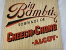 Cheech And Chong Big Bambu Original Vinyl LP SP-77014, With Rolling Paper