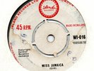 7” Skinhead Skanking - ISLAND - 1962 - Miss jamaica - Jimmy Cliff