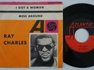 RAY CHARLES I Got A Woman / Mess Around RARE Sweden 45 r&b northern soul LISTEN