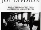 Joy Division Live At The Paradiso Club LP   Amsterdam 1/11/80   Brand New