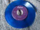 BEATLES - COME TOGETHER/SOMETHING - 45rpm -  BLUE COLORED VINYL    MINT-