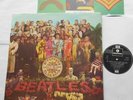 UK  THE BEATLES Sgt Pepper's Lonely 1973 PARLOPHONE PCS 7027 Reissue LP INSERT