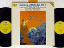 Bernstein Mahler Symphonie No.2 DG 423 396,7-1 German VINYL 2LP