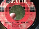Ral Donner - That’s All Right With Me/  Tell Me Why - 7” Vinyl Record 45 RPM