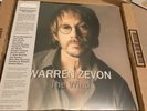 Warren Zevon The Wind Vinyl LP Sealed.  Grammy Winning Album.