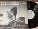 MEMORIES IN STEAM LOCOMOTIVE RAILROAD LP VINYL RECORD, Mobile Fidelity, Mofi