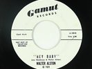 R&B Rocker/Doo Wop 45 - Walter Alston - Hey Baby - Gamut - mp3 - obscure