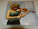 ANNE-SOPHIE MUTTER/KARAJAN Great Violin concertos DG Stereo 415-565-1 4LP Box