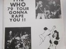 The Who -  79 Tour Gonna Rape You - 3 LP