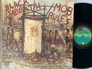BLACK SABBATH - MOB RULES - MEXICO VERTIGO LP mexican original vinyl spaceship