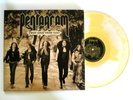 PENTAGRAM FIRST DAZE HERE TOO LP (2) MUSTARD & BONE WHITE VINYL + PHOTO LYRICS