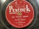 Silver Cooks Gondoliers Mr Ticket Agent Coming Back Home Rare Peacock 78 Blues