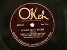 JAZZ MERRITT BRUNIES FRIAR'S INN ORCHESTRA Sugar Foot Stomp OKEH 40526