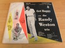 RANDY WESTON TRIO LP GET HAPPY WITH THE Riverside RLP 12 203 MICROGROOVE JAZZ