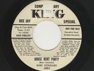'56 R&B BABS GONZALES House Rent Party/She's Just Right For Me KING M- DJ HEAR