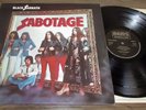 Black Sabbath 1975 UK NEMS LP Sabotage Typing mistake on label
