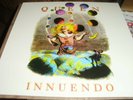 QUEEN - INNUENDO RARE BLUE MARBLE EFFECT VINYL ALBUM REISSUE NEAR MINT HOLLYWOOD