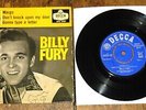 BILLY FURY   MAYBE TOMORROW   UK 4-TRACK TRI CENTRE DECCA 7