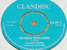CLANCY ECCLES WORLD LOVING b/w DYNAMITES DOLLAR TRAIN UK CLANDISC 7