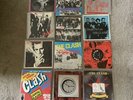 The Clash 7” Vinyl Singles x 18 Complete Control, White Riot, Cost Of Living Etc