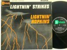 LIGHTNIN' HOPKINS Lightnin' Strikes 1962 Blues Vinyl LP UK Stateside SL10031