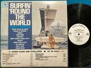 BRUCE JOHNSTON SURFIN ROUND THE WORLD 1963 WHITE LABEL PROMO MONO LP 1A/1A