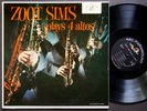 ZOOT SIMS Plays Four Altos LP ABC-PARAMOUNT ABC 198 US 1957 DG MONO