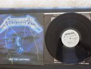 Metallica Ride The Lightning Vinyl Record US 1984 megaforce MRI 769 Lp excellent