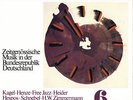 3LP HARMONIA MUNDI DMR-1016 Contemporary Music in Germany Vol.6 KAGEL HENZE JAZZ