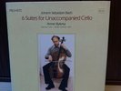 Bach-Bylsma-6 Suites For Unaccompanied Cello-Pro Arte 3Lp Box 3PAL-3001-N.M