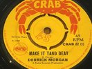 Derrick Morgan Make It Tand Deay Crab Vinyl Record Reggae Roots Rocksteady