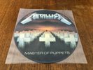 METALLICA Master Of Puppets PICTURE DISC Vinyl LP 1986 2nd Press Barcode Edition
