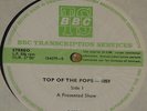 WHITESNAKE KILLING JOKE HOWARD  JONES   BBC TOP POPS TRANS DISC 1059 LP 1985