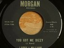 Larry J. Williams -You Got Me Dizzy- Blues R&B 45 on Morgan - Hear