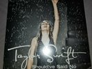 Taylor Swift Should’ve Said No Vinyl Record  White 7” Colored Numbered rare