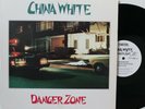 China White EP “Danger Zone”   Frontier 1005   Orig 1981   VG++ Punk