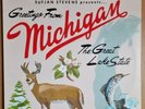 SUFJAN STEVENS - Greetings From Michigan - 1st pressing, 2LP Gatefold - NR MINT