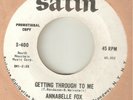 ANNABELLE FOX Getting Through To Me SATIN PROMO RANDAZZO NORTHERN SOUL USA 45