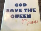 SEX PISTOLS  - GOD SAVE THE QUEEN - A & M  CLEAR WAX  (CLASH , DAMNED ,RAMONES )