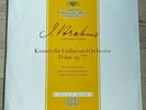 DAVID OISTRACH violin concerto BRAHMS KONWITSCHNY 1stPress 1956 TULIP DGG MINT