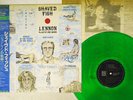 JOHN LENNON PLASTIC ONO BAND SHAVED FISH EMI EAS-81457 Japan OBI CLEAR GREEN LP