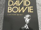 David Bowie - Five Years 1969-1973 (RARE 2015 Vinyl Box Set)