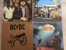 AC/DC 4 x LP VINYL-HIGHWAY TO HELL-LET THERE BE ROCK-DIRTY DEEDS-FOR THOSE ABOUT
