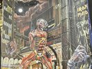 Iron Maiden Vinyl Record Somewhere In Time Slightly Scratched