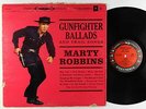 Marty Robbins - Gunfighter Ballads And Trail Songs LP - Columbia 6-Eye Stereo