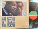 Ray Charles Milt Jackson   Soul Meeting | 1974 Press | Vinyl=EX |  Cover=EX
