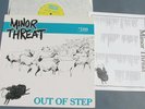 Minor Threat Out of Step LP Dischord 10 black vinyl w/insert plays great